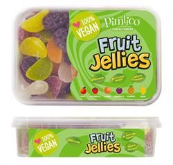 Pimlico Confectioners | Vegan Fruit Jellies Tub 450g | 450g