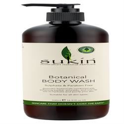 Sukin | Botanical Body Wash Pump 500ml | 500ml