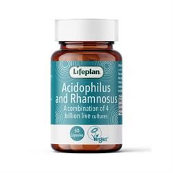 Lifeplan | Acidophilus & Rhamnosus 50 caps | 50 capsule