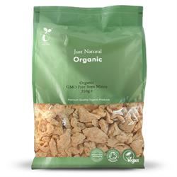 Just Natural Organic | Organic GMO Free Soya Chunks 350g | 350g