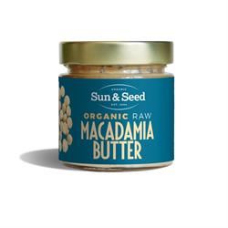 Sun and Seed | Organic Raw Organic Macadamia Butter | 200g