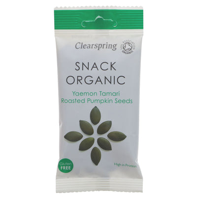 Clearspring | Tamari Roasted Pumpkin Seeds | 30g