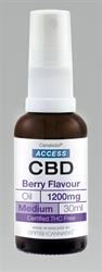 Access CBD | Access CBD Oil Berry 1200 mg | 30ml