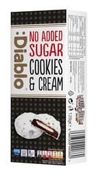 Diablo Sugar Free | White Chocolate Cookies & Cream 128g | 128g