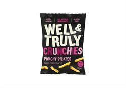 Well and Truly | Punchy Pickles Crunchies Snack 30g | 30g