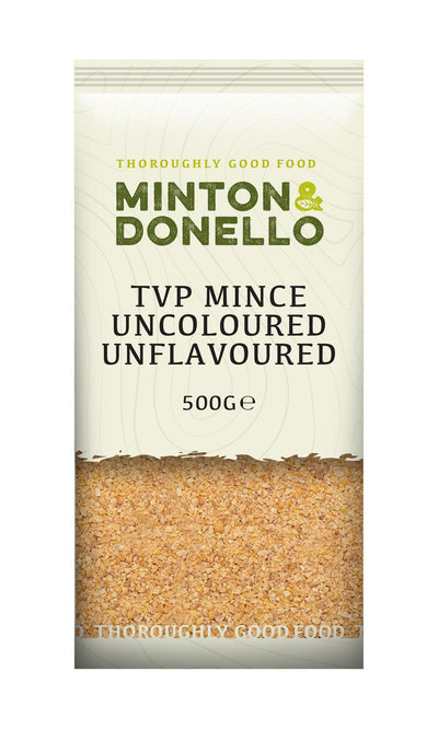 Minton & Donello | Tvp Mince Uncoloured/Unflavoured | 500g