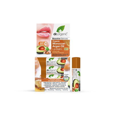 Dr Organic | Moroccan Argan Oil Lip Balm | 5.7ml