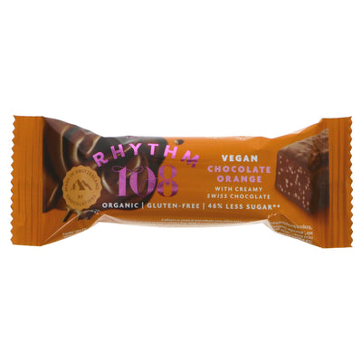 Rhythm 108 | Swiss Chocolate Orange Bar | 33g