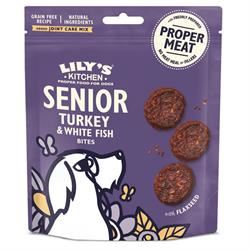 Lilys Kitchen |  Dog Turkey & Whitefish Senior Treats 70g | 70g