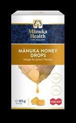 Manuka | MGO 400+ Manuka Honey Drops with Ginger & Lemon 65gm-15' | 15 lozenges