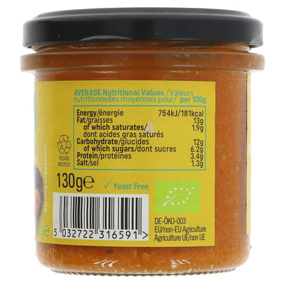 Bonsan | Cashew & Bell Pepper Pate | 130G