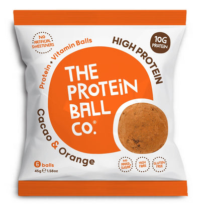 The Protein Ball co | Cacao Orange Protein Vit Balls | 45g