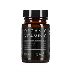 KIKI Health |  Organic Vitamin C - 50 Vegicaps | 50 capsule