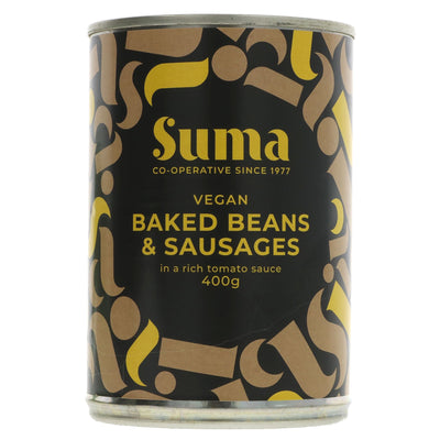 Suma | Baked Beans & Vegan Sausage - Lincolnshire Style Cocktail | 400g