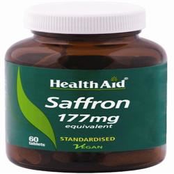 HealthAid | Saffron 177mg Equivalent - 60 Capsules | 60 capsule