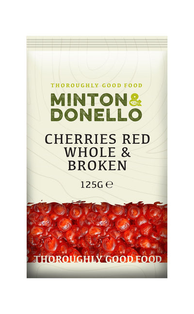 Minton & Donello | Cherries Red Whole & Broken | 125g