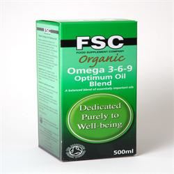 FSC | Organic Omega 369 Optimum Oil 500ml | 500ml