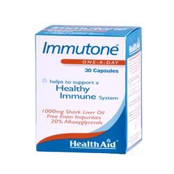 HealthAid | Immutone Shark Liver Oil 1000mg - 30 Capsules | 30 capsule