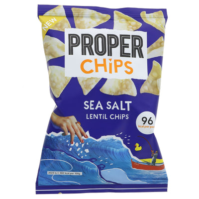 Properchips | Sea Salt - Lentil Chips | 20g