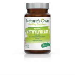 Natures Own | Provides folic acid as methylfolate 400ug per capsule. 60 caps. | 60 capsule