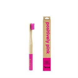 From Earth to Earth | Bamboo Tooth Brush Positively Pink child | 13g