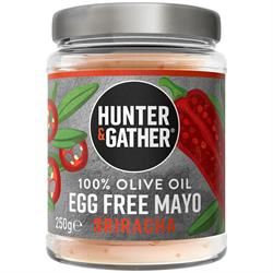 Hunter and Gather |  Egg Free Sriracha Olive Oil Mayo 250g | 250g