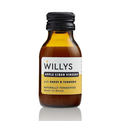 Willy's | Organic Turmeric, Honey & ACV Shot | 60ml