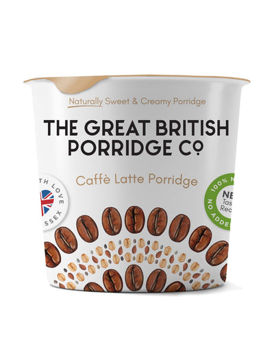 The GB Porridge | Caff� Latte - Pot | 60g