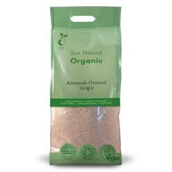 Just Natural Organic | Organic Almonds Ground 350g | 350g