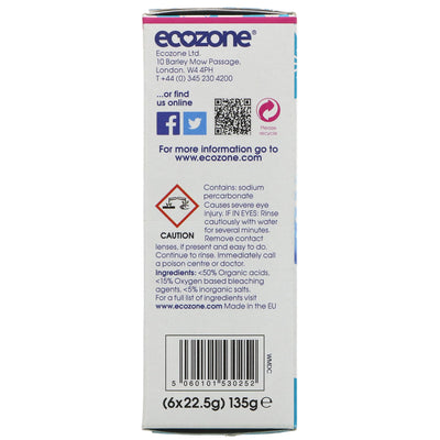 Ecozone | Machine Cleaner - 6 Tablets - Washing Machine & Dishwasher | 120g