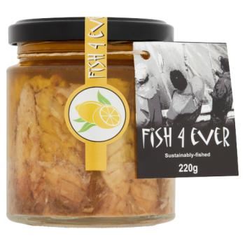 Fish4ever | Mackerel fillets with org lemon & capers | 220g