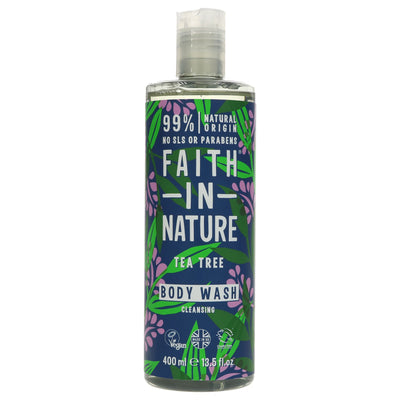 Faith In Nature | Tea Tree Foam Bath & Shower Gel | 400ml