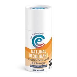 Earth Conscious | Earth Conscious Natural Deo Stick Indian Bay Leaf Orange 60g | 60g