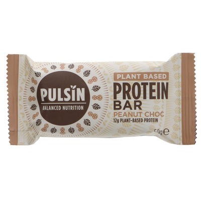 Vegan Peanut Choc Protein Bar | Gluten-Free & Energizing | Pulsin