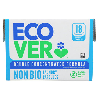 Ecover | Laundry Capsules NonBio x 18's | 18 pods