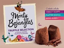 Monty Bojangles | Cocoa Dusted Truffles Selection 135g | 135g