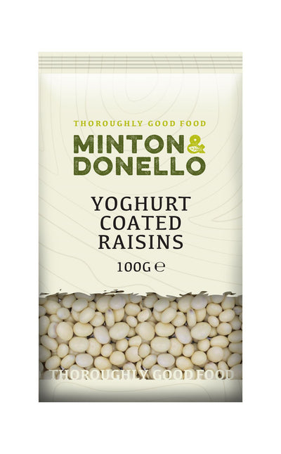 Minton & Donello | Yogurt Coated Raisins | 100g