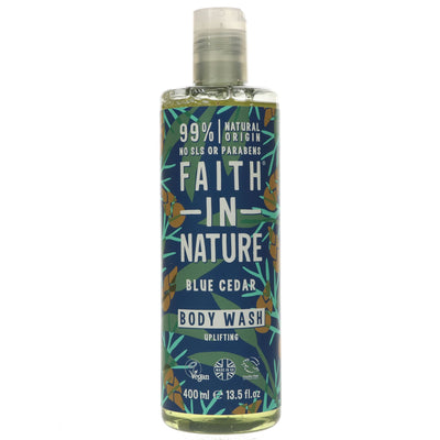 Faith In Nature | Body Wash - Blue Cedar | 400ML