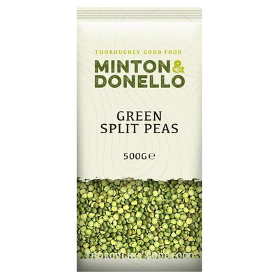 Minton & Donello | Organic Green Split Peas | 500g