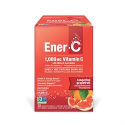 Ener C | Multivitamin Drink Mix 1000mg Vitamin C Tangerine/Grapefruit | 30 sachet