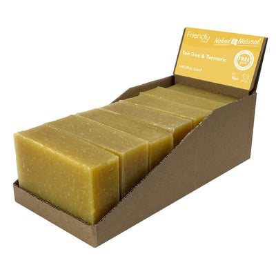 Friendly Soap | Naked & Natural Soap Tea Tree Turmeric | 95g