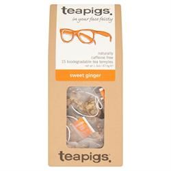 Teapigs | sweet ginger 15 tea temples | 15bag