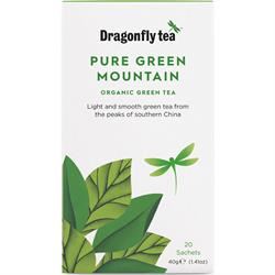 Dragonfly Tea |  Dragonfly Organic Pure Green Mountain Green Tea 20 bag | 20bag