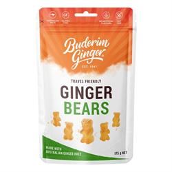 Buderim Ginger | Buderim Ginger Travel Friendly Ginger Bears 175g | 175g