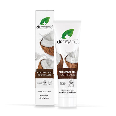 Dr Organic | Coconut Oil Toothpaste | 100ml