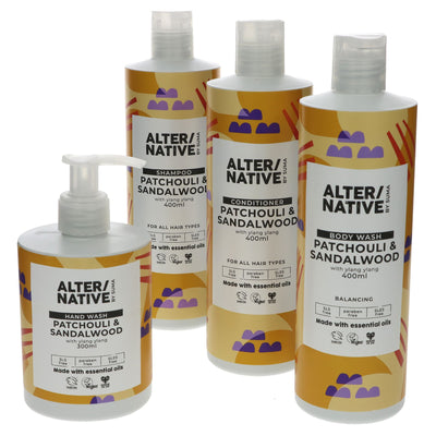 Alter/Native | Body Wash - Patchouli - Balancing with ylang ylang | 400ml