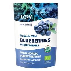 Loov | Organic Wild Blueberry Freeze-Dried Whole Berries 113g | 113g