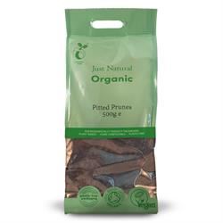 Just Natural Organic | Organic Pitted Prunes 500g | 500g