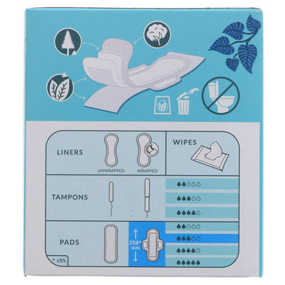 Natracare | Ultra Super Pads with Wings - organic cotton cover | 12