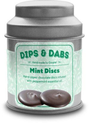 Goupie | Choc covered Mint discs | 50g